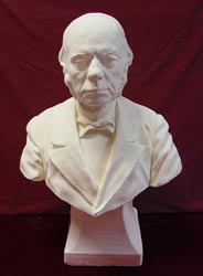 Gipsen buste J.H. Schwill