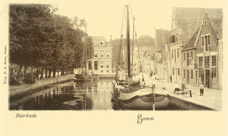 Appelhaven met Bierkade in Hoorn, anno 1900
